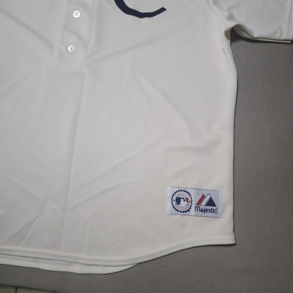 Majestic Chicago White Sox MLB Jersey Men's Size 2XL Cream Color - Made In USA - Picture 14 of 16
